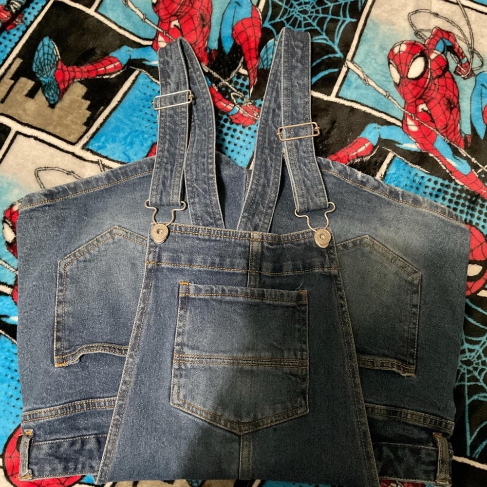 Denim Overalls